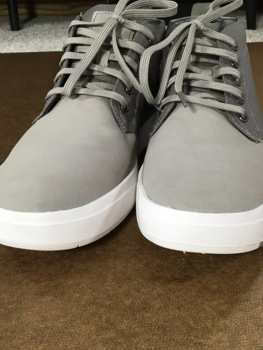 Timberland David Square Chukka Boots Mens Size 10.5 Gray